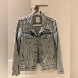 Dynamite Faded Light Blue Denim Jacket